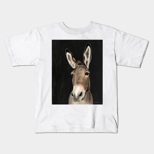 Brutus Kids T-Shirt by MelindasWildlifeArt1